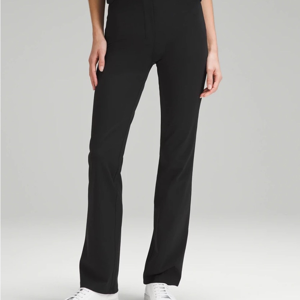 Lululemon Athletica Black Smooth Fit Pull-On High-Rise Pant
